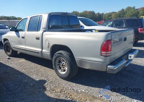 2000 Dodge Dakota Slt/Sport из США, поврежденный, VIN 1B7GL2AN6YS671636